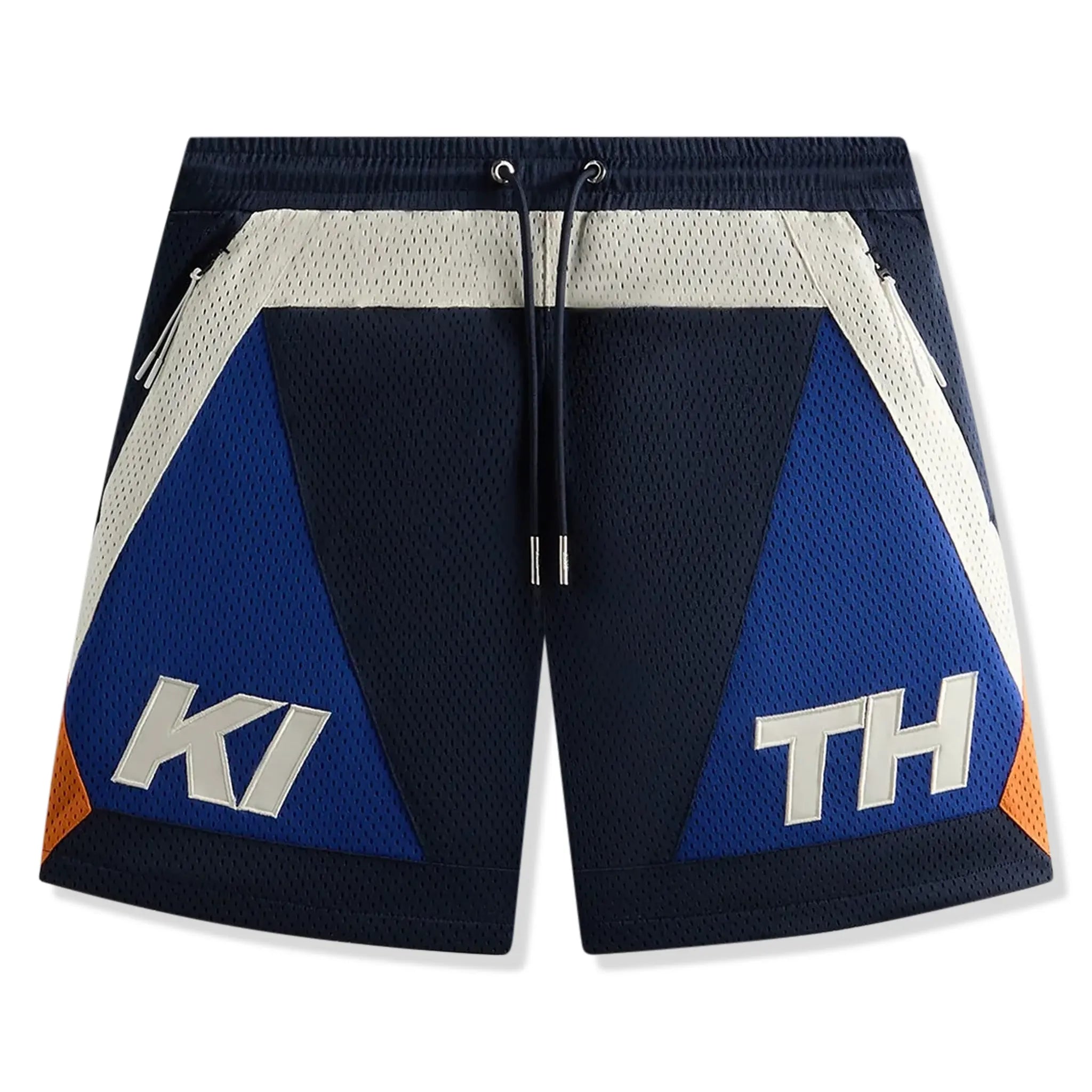 Front View of Kith Washed Turbo Nocturnal Shorts KHM060991-413
